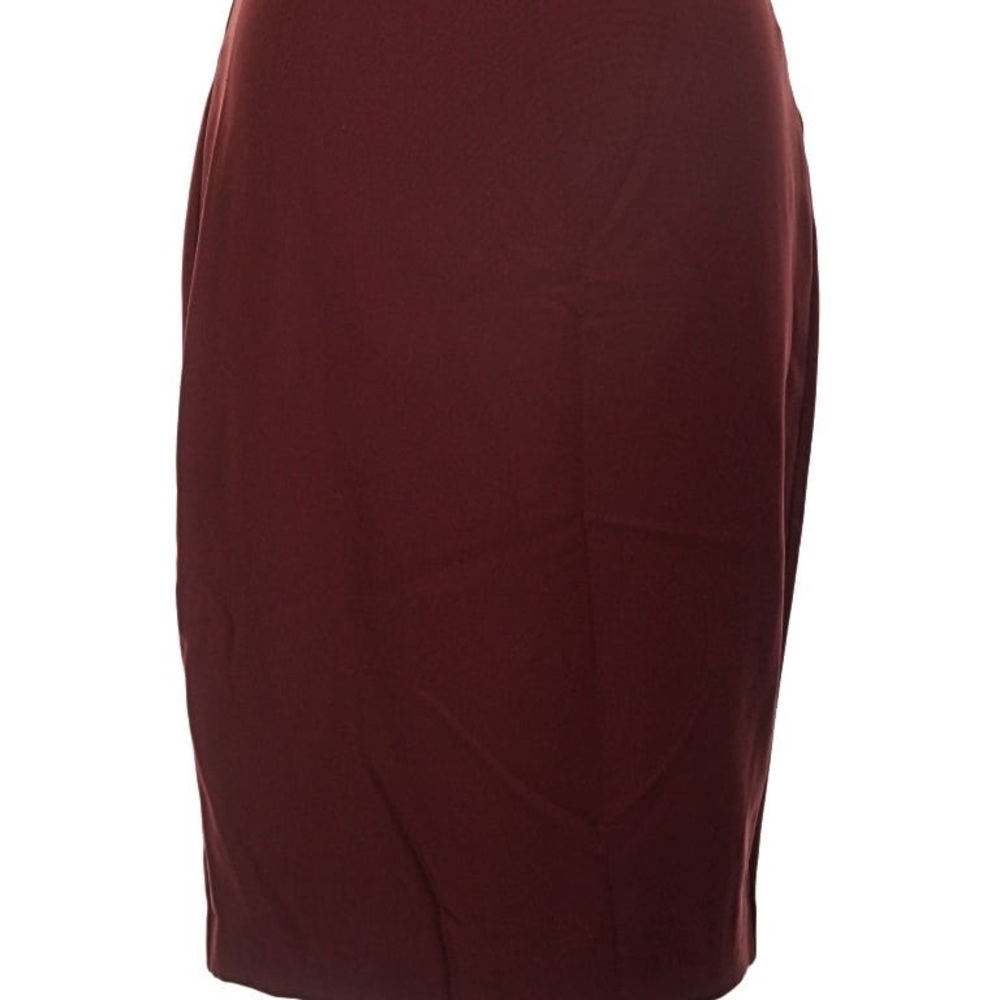 Express Classic Maroon Pencil Skirt size 4